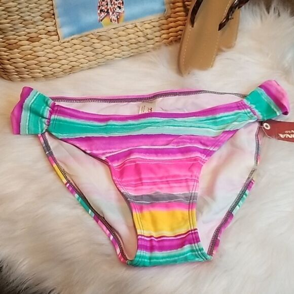 Arizona Jean Company Other - Arizona Multi-Color Bikini Bottom Size NWT!!!